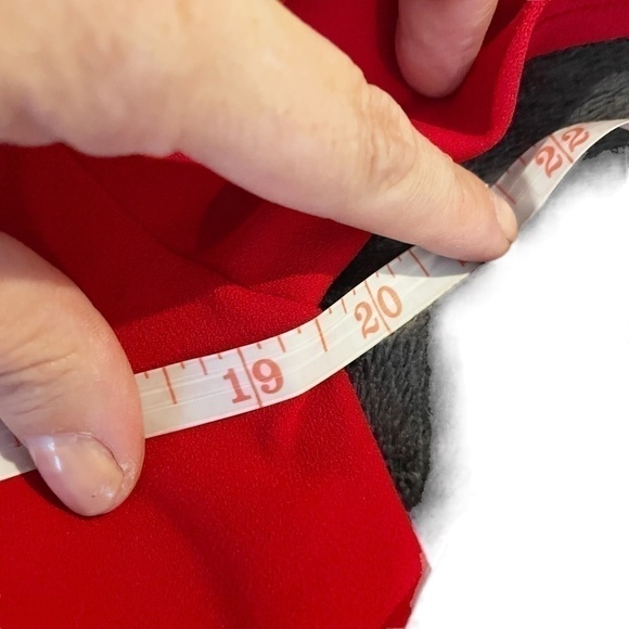 ZARA Red Bell Sleeve Blouse 🤍 - Picture 7 of 8